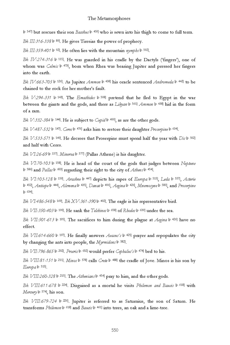 Ovid: The Metamorphoses - Page 550